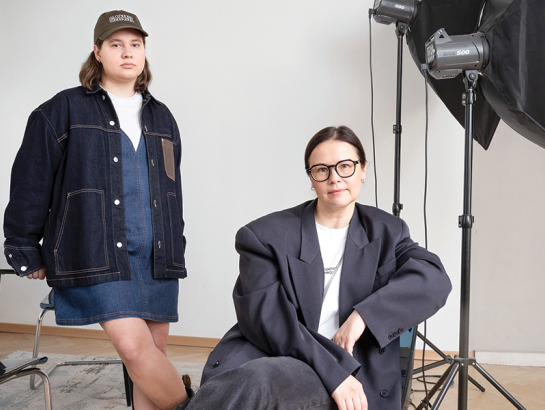 Beatrise Zaķe un Laura Adamoviča, SIA LAIKA Casting.