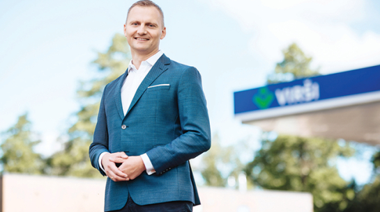 Viršu valdes priekšsēdētājs Jānis Vība.
Foto no uzņēmuma arhīva