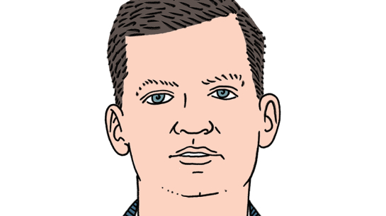 Jānis Aizbalts.
Zīmējums — Ernests Kļaviņš