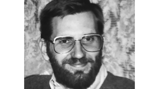 Rakstnieks Aivars Tarvids 1987. gadā.
Foto no Rudītes Kalpiņas personīgā arhīva