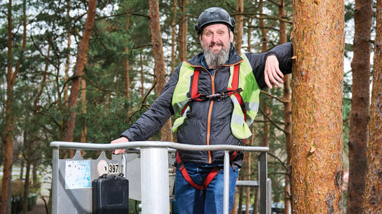 Uģis Šmits, SIA Arborists līdzīpašnieks un vadītājs.