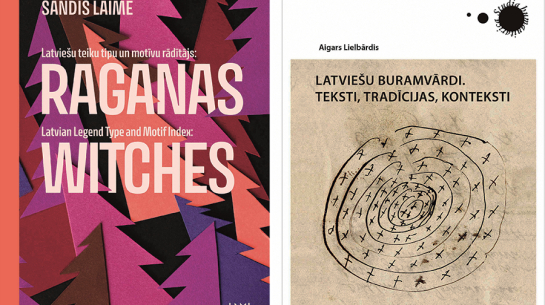 Sandis Laime. Raganas. Latviešu teiku tipu un motīvu rādītājs. Rīga: LFMI, 2024.

Aigars Lielbārdis. Latviešu buramvārdi. Teksti, tradīcijas, konteksti. Rīga: LFMI, 2024.