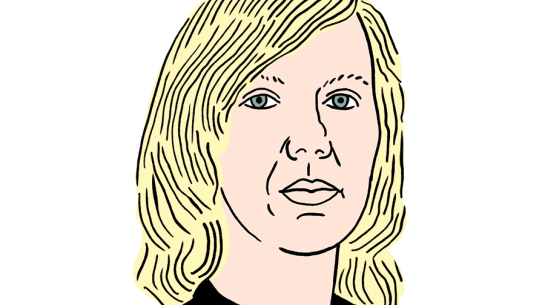 Sigita Geida. Zīmējums — Ernests Kļaviņš