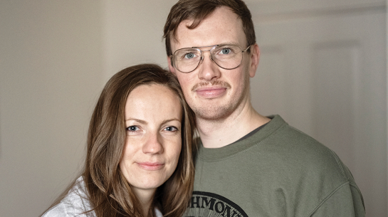 Rute un Kārlis Kārkliņi.