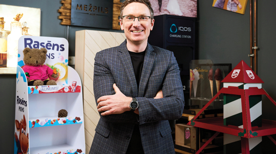 Mārcis Sparāns, SIA Dekomet jeb RARE darbnīcas līdzīpašnieks.