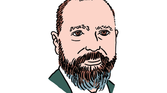 Āris Dzērvāns. Zīmējums — Ernests Kļaviņš