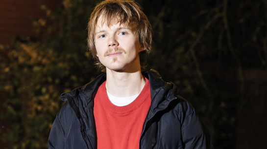 Jaunais uzņēmējs Rūdolfs Rācenājs.