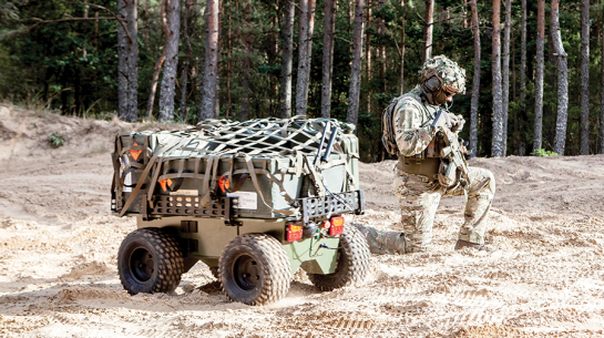 Mārupē bāzētais uzņēmums Brasa Defence Systems ražo gan bezpilota platformas, gan karavīru ekipējumu, izņemot ieročus. Tā produkciju izmanto daudzās pasaules valstīs. Foto no uzņēmuma arhīva