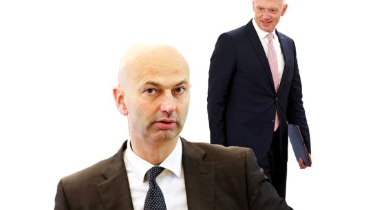 Jānis Citskovskis un Krišjānis Kariņš.