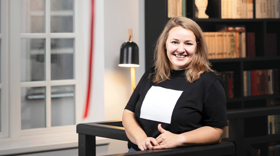 Vanadziņa mājas līdzīpašniece un restorāna vadītāja Madara Intenberga-Vilka.