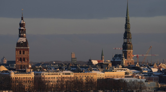 Rīgas panorāma. Foto - Edijs Pālens, LETA