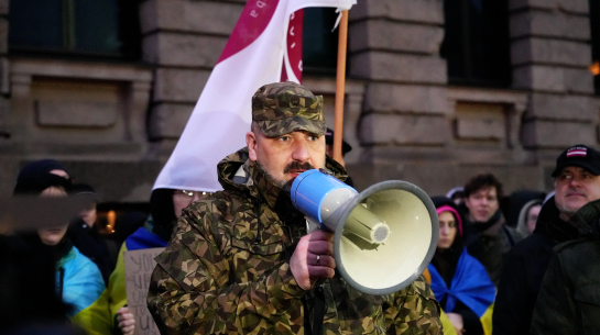 Majors Jānis Slaidiņš. LETA