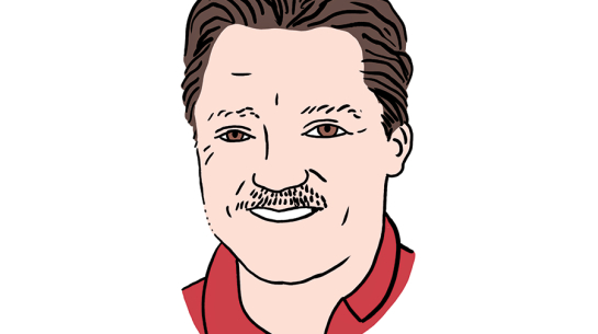 Ivo Šteinbergs. Zīmējums — Ernests Kļaviņš