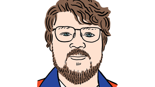 Miķelis Puķītis. Zīmējums — Ernests Kļaviņš