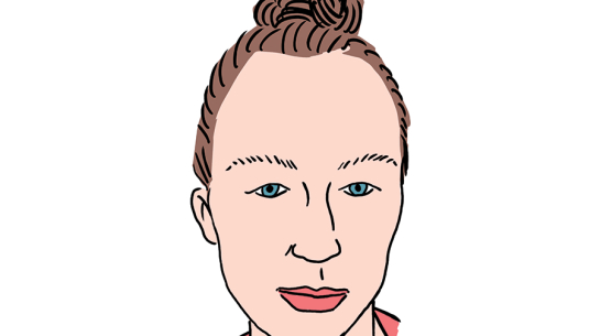 Kate Karolīna Tomašūna. Zīmējums — Ernests Kļaviņš