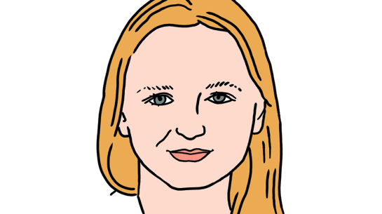 Magda Jentgena. Zīmējums — Ernests Kļaviņš