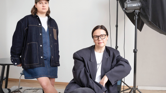 Beatrise Zaķe un Laura Adamoviča, SIA LAIKA Casting.