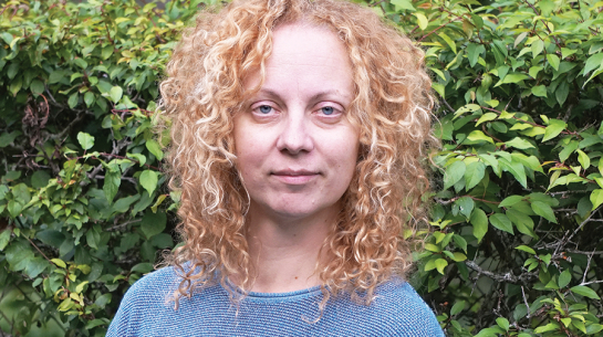 Una Bergmane. Foto — Marta Bergmane