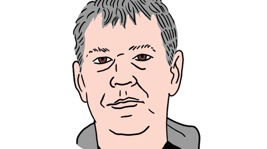 Egils Turss. Zīmējums — Ernests Kļaviņš