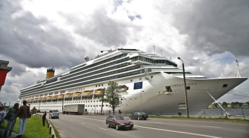 Attēlā: kruīza kuģis “Costa Pacifica”