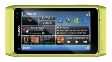 Nokia N8, pēdējais Symbian telefons. foto: Nokia Press