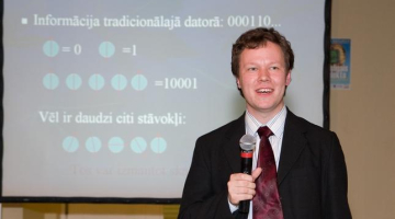Andris Amabainis. Foto: LU.lv