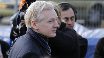 WikiLeaks dibinātājas Džuljens Asanžs. Foto: EPA/LETA