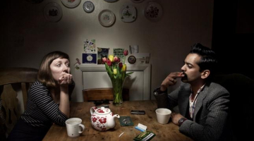 Britu fotogrāfes Lauras Stīvensas darbs no sērijas "Mēs vienatnē"