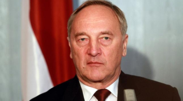 Valsts prezidents Andris Bērziņš. Foto: Kaspars Krafts, F64