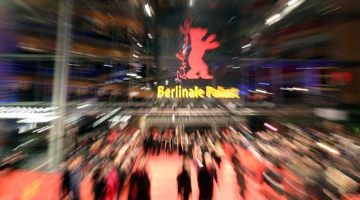 Berlīnes kinofestivālā. Foto: EPA/LETA