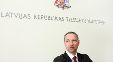 Tieslietu ministrs Jānis Bordāns. Foto: Edijs Pālens, LETA