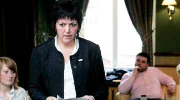 Vītolu fonda vadītāja Vita Diķe. Foto: Mārtiņš Cīrulis, F64