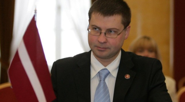 Valdis Dombrovskis. Foto: AFP/LETA