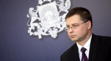 Valdis Dombrovskis. Foto: Ieva Čīka, LETA