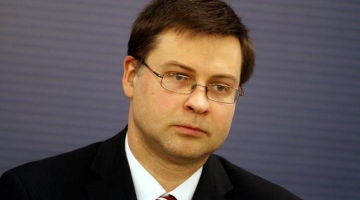 Valdības vadītājs Valdis Dombrovskis. Foto: Kaspars Krafts, F64