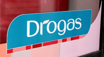 A/s "Drogas" logo. Foto: Evija Trifanova, LETA