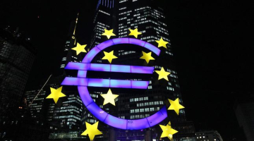 Eiro logo. Foto: AFP/LETA