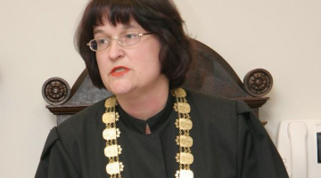 Tiesnese Velga Gailīte. Foto: Agnese Gulbe, LETA