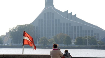 Latvijas Nacionālās bibliotēkas jaunā ēka jeb Gaismaspils. Foto: Evija Trifanova, LETA