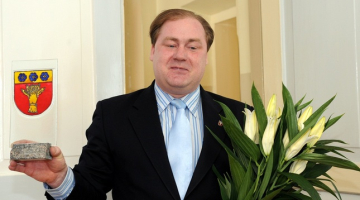 Rūjienas mērs Guntis Gladkins. Foto: Lita Krone, LETA