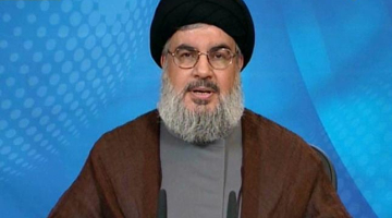 Libānas šiītu kustības "Hizbollah" līderis Hasans Nasralla. Foto: AFP/LETA