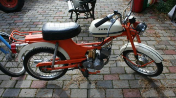 Artūra Upes kolekcijas mopēds