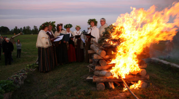 Līgo nakts Pedvālē. Publicitātes foto
