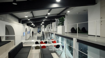 Kategorijā "Interjera dizains" galveno balvu ieguva Zane Tetere, Elīna Tetere, birojs „OPEN AD” par biroja „4FINANCE” interjeru. Publicitātes foto