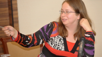 Iveta Kažoka. Foto: Ieva Čīka, LETA