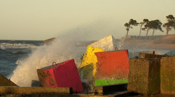 Baltijas jūra pie Liepājas. Foto: Jānis Vecbrālis, F64