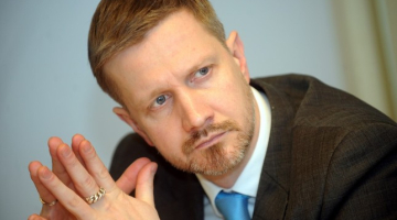 Jaunieceltais LTRK valdes priekšsēdētajs Jānis Endziņš. Foto: Lita Krone, LETA