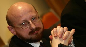 Latvijā par nevēlamu personu atzītais Modests Koļerovs. Foto: Mārtiņš Plūme, LETA