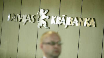 Latvijas krājbankas logo. Foto: Andrejs Terentjevs, F64