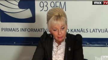 Žanna Kulakova intervijas laikā.